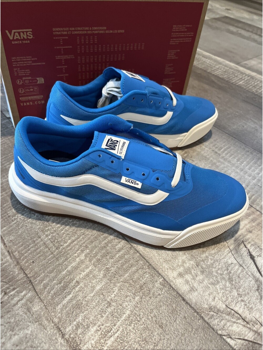 Vans Mens UltraRange 2.0 Sneakers Shoes Size 7.5 Mens 9.5 Womens New w/ Box $105